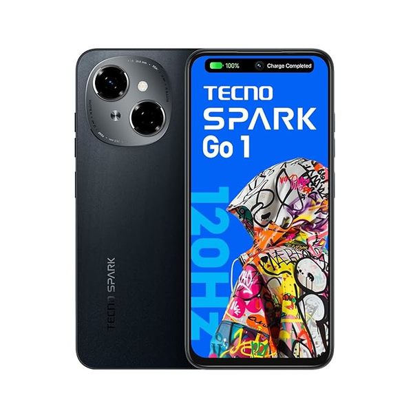 Buy Tecno Spark Go 1 (Startrail Black, 64 GB)  (3 GB RAM) on EMI