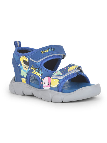 Buy Liberty Lucy&Luke FLYNN-42 Kids Royal Blue Casual Velcro Sandal on EMI