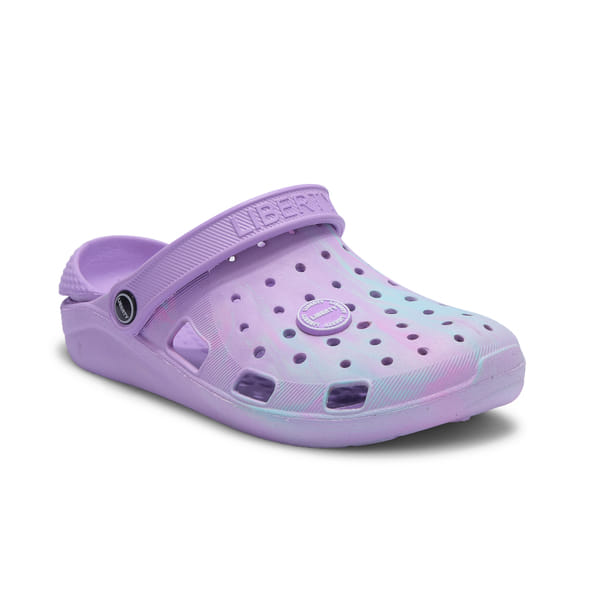 Buy Liberty A-HA LPMXT-962E Ladies Purple Casual Clogs on EMI