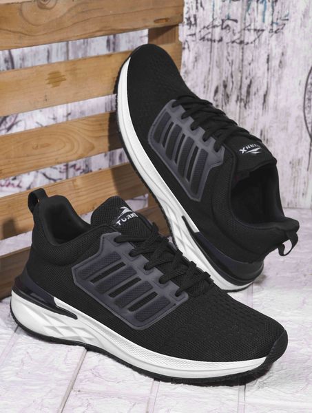 Buy TURNX Men's Sports Shoes Running Shoes VIRTUS, Black on EMI