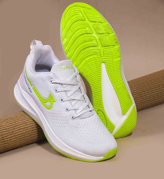 Buy TURNX Men's Sports Shoes Running Shoes HECTOR, White-Green on EMI