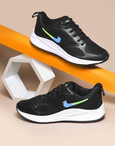 Buy TURNX Men's Sports Shoes Running Shoes NEEL, Black on EMI
