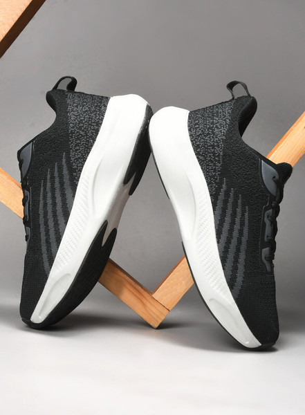 Buy TURNX Men's Sports Shoes Running Shoes ALTROZ, Black on EMI