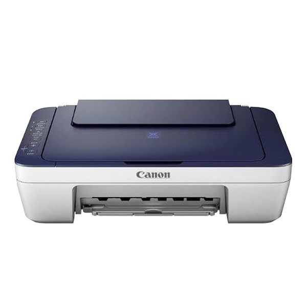 Buy Canon Pixma E477 All-in-One Wireless Ink Efficient Colour Printer (White/Blue) on EMI
