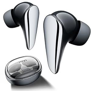 Buy Mivi DuoPods i7 Earbuds - Step into The 3rd Dimension of Sound with 3D Soundstage, High Fidelity Drivers, Advanced Audio Codec for Lossless Audio, etc. ( Pearl Black) on EMI