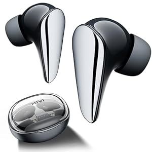 Buy Mivi DuoPods i7 Earbuds - Step into The 3rd Dimension of Sound with 3D Soundstage, High Fidelity Drivers, Advanced Audio Codec for Lossless Audio, etc. ( Pearl Black) on EMI