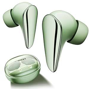 Buy Mivi DuoPods i7 Earbuds - Step into The 3rd Dimension of Sound with 3D Soundstage, High Fidelity Drivers, Advanced Audio Codec for Lossless Audio, etc. (Emerald green) on EMI