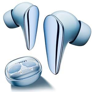 Buy Mivi DuoPods i7 Earbuds - Step into The 3rd Dimension of Sound with 3D Soundstage, High Fidelity Drivers, Advanced Audio Codec for Lossless Audio, etc. (Sapphire Blue) on EMI
