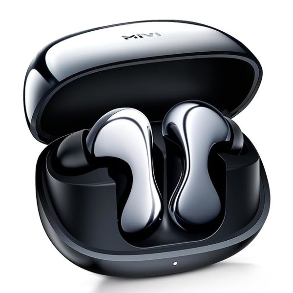 Buy Mivi SuperPods Immersio, True Wireless Earbuds, Dolby Audio, 3D Soundstage, 60H Playtime, AI ENC, BT v5.4 Earbuds (Nexus Black) on EMI
