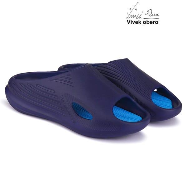 Buy Bersache Men Flip Flops (Blue) on EMI