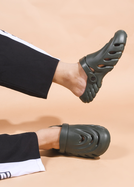 Buy Bersache Men Sandals (Green) on EMI