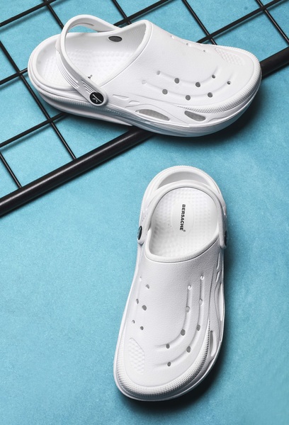 Buy Bersache Men Sandals (White) on EMI