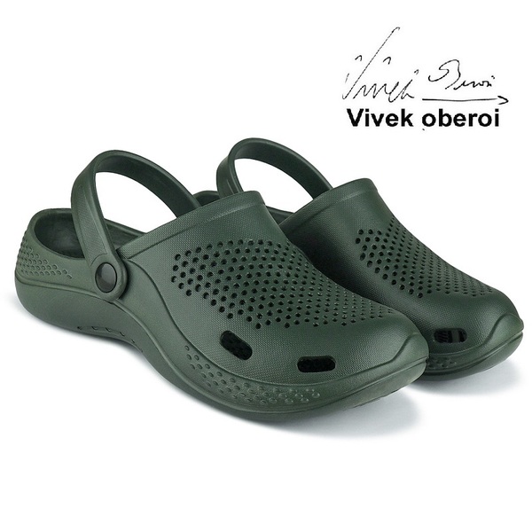 Buy Bersache Men Sandals (Green) on EMI