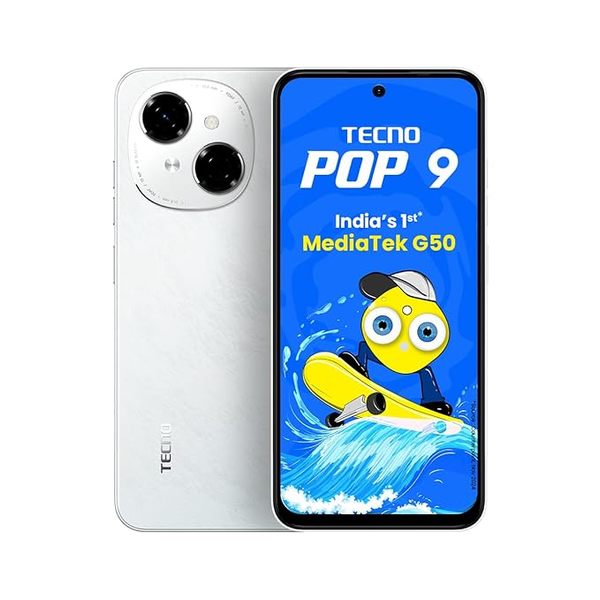 Buy Tecno Pop 9 (Glittery White, 3Gb+64Gb) on EMI