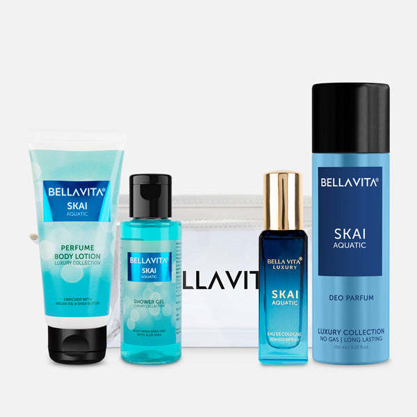 Buy Bellavita Skai For Men & Women Aquatic Travel Minis Kit on EMI