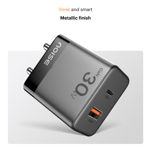 Buy Noise GaN Chargers 30W - GaN Technology, Advanced Overcharge Protection, Compact on EMI