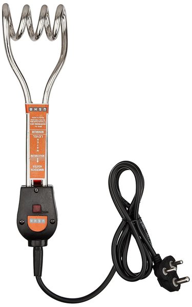 Buy Usha IH2415 1500 Watts Immersion Rod (Silver), Copper on EMI