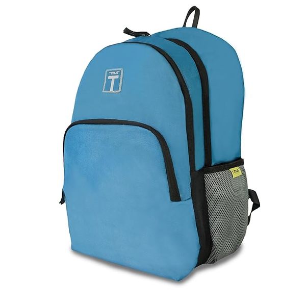 Buy Timus Peru 29 Liter Laptop Backpack | Polyester Trendy Waterproof Travel Backpack| Lightweight Turquoise - Blue color | Unisex Multi-Functional Backpack | Casual Backpack on EMI