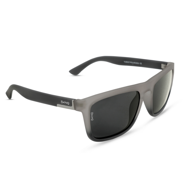 Buy OKNO Eyewearlabs | Polarized Full Rim Rectangular Branded Stylish Sunglasses For Men & Women | 100% UV Protection Shades | Cricket Sports Cycling Driving | Lightweight | Medium | Dash | Defender (Grey::Black) on EMI