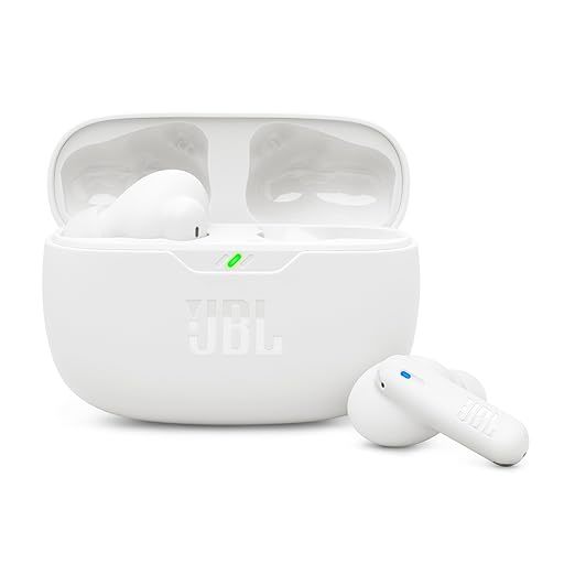 Buy JBL Wave Beam 2 Ear Buds Wireless BluetoothV5.3, Active Noise Cancellation Earbuds, Multi Connect, App for Customized Extra Bass Eq, Relax Mode,Speed Charge, 40H Playback, Fast Pair, 4 Mics, IP54 (White) on EMI