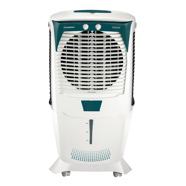 Buy Crompton Ozone 55 Litres Desert Air Cooler for home | Large & Easy Clean Ice Chamber | 4-Way Air Deflection | High Density Honeycomb Pads | Everlast Pump | Auto Fill on EMI