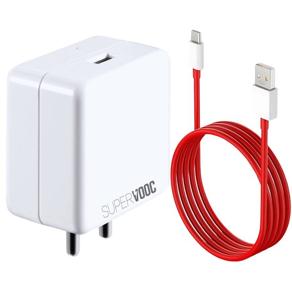 Buy OUD 100W SUPERVOOC Charger with Type-C Cable | Compatible with OnePlus, Realme, Oppo, Redmi, Nothing, Samsung, Pixel & Other Phones | C Type Fast Charger Supports Dash,Warp, Vooc, SuperVooc Combo on EMI