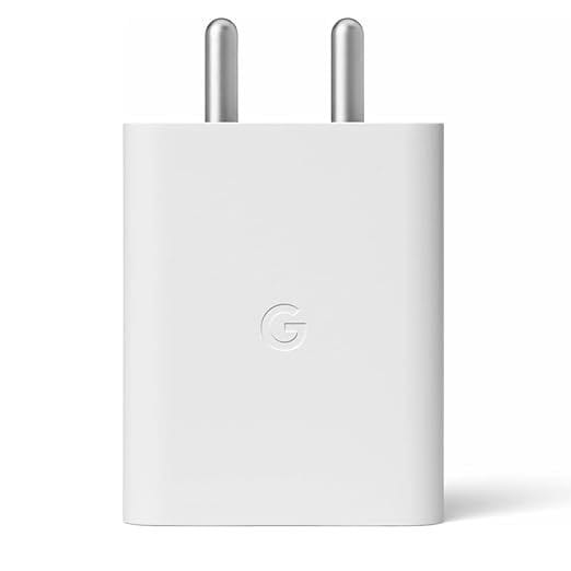 Buy Google 30W Type-C Adapter-Ultra-Fast Charging for Pixel 8 Pro/8, Pixel 7 Pro/7/7A,Pixel 6 Pro/ 6/ 6A/5/4, Tablet/Buds/Laptop and Other Type C Mobile Device Support 30 Watt Fast Charging,White (Adapter Only) on EMI