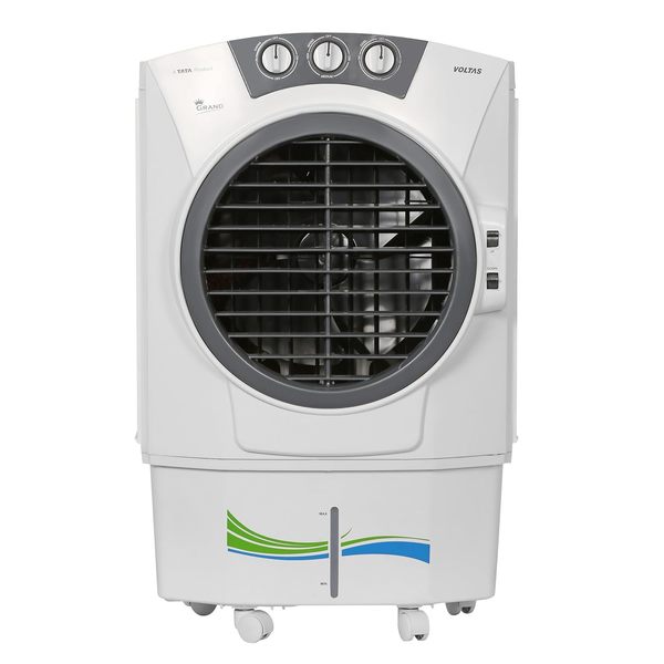 Buy Voltas Grand 72 Desert Air Cooler for Home, Triple Filter Protection with Honey comb pad cooling technology, With Castor wheels and 3 Speed Control Settings, 72 Litres on EMI