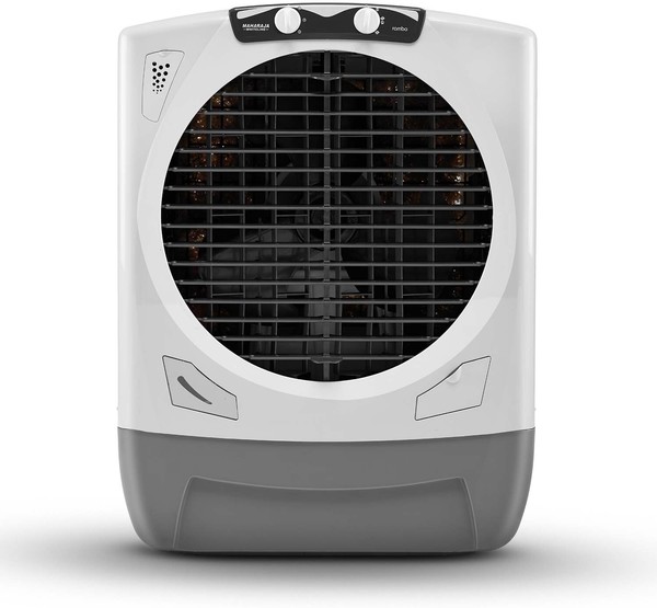 Buy Maharaja Whiteline Rambo 65Ltr Desert Air Cooler (White & Grey) on EMI