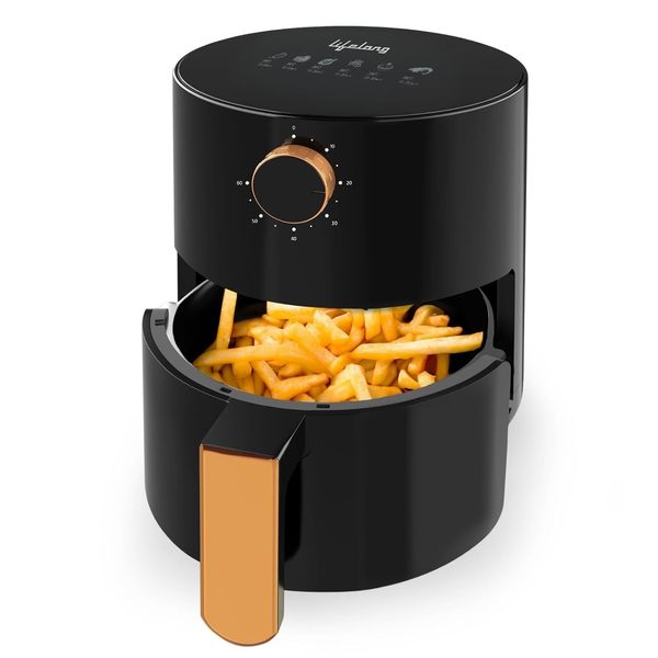 Buy Lifelong 2.5L Air Fryer for Home - 800W Small Airfryer Machine to Fry, Bake & Roast with Timer Control - Oil Free Fryer Machine - Electric Air-Fryer with 360 Hot Air Circulation Technology (LLHF26) on EMI