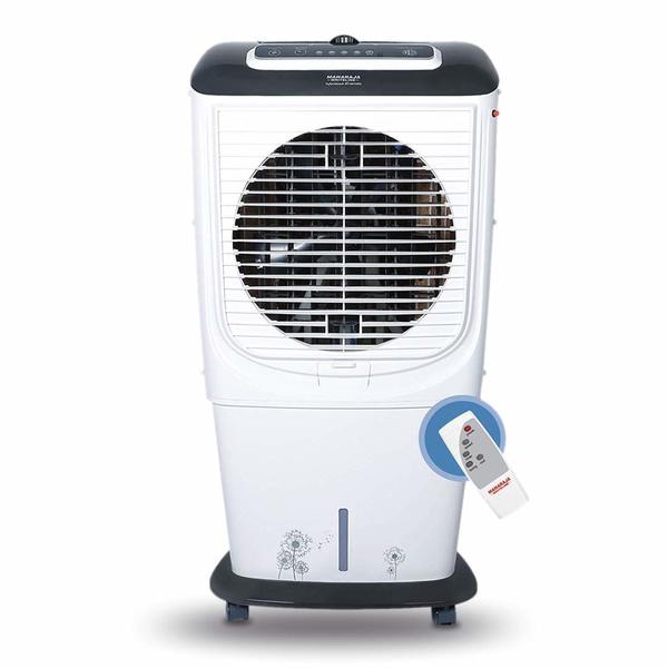 Buy Maharaja Whiteline HYBRIDCOOL 65 Ltr Air Cooler with Remote (White and Grey) on EMI