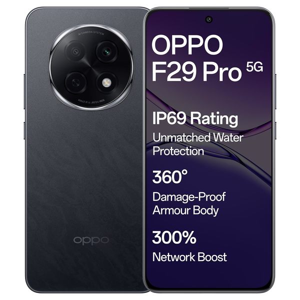 Buy OPPO F29 Pro 5G (Granite Black, 256 GB)  (12 GB RAM) on EMI