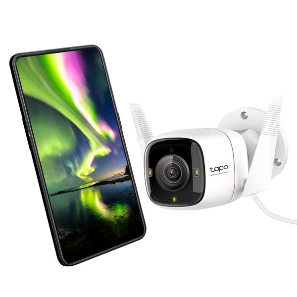 Buy TP-Link Tapo C325Wb 2K Qhd Outdoor Security Wi-Fi Camera,Ip66 Weatherproof,Motion Detection,1/1.79''Large Sensor,4Mp,Color Pro Night Vision,Cloud&Sd Card Storage,Works with Alexa&Google Home on EMI