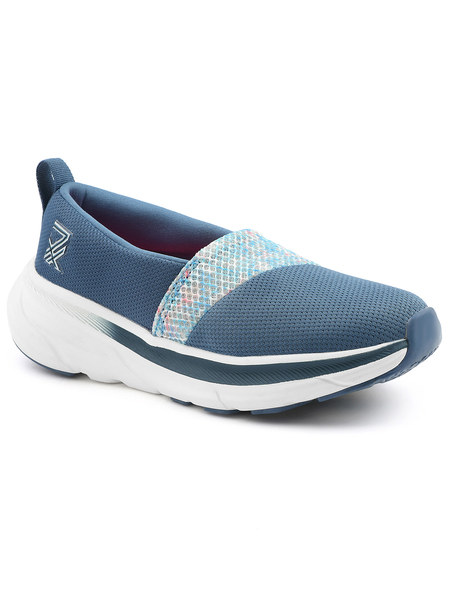 Buy Liberty Leap7X CANBERRA1E Blue Sports Walking Shoes for Women on EMI