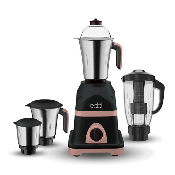 Buy Edel by Lifelong Premio 2.0| 800 W Juicer Mixer Grinder(Premio 2.0 | 4 Jars | Black) EDM800 on EMI