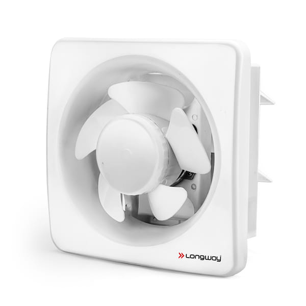Buy Longway Ventura 8 Inch 200 MM Air Ventilation Exhaust Fan | High Speed Powerful Motor | Rust Proof with Anti Dust Shutters |Suitable for Bathroom, Kitchen, Office (White) on EMI