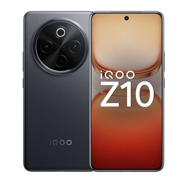Buy IQOO Z10 5G ( Stellar Black, 256GB ) (8 GB RAM) on EMI