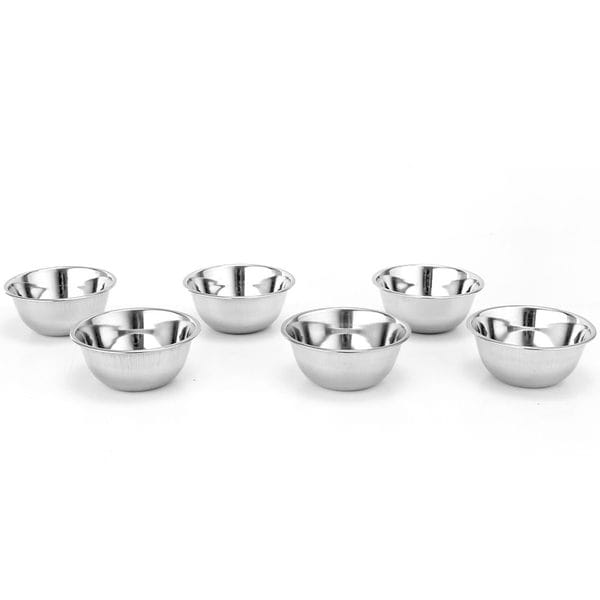 Buy Wonderchef Venice Stainless Steel Bowl Set of 6 -Silver on EMI
