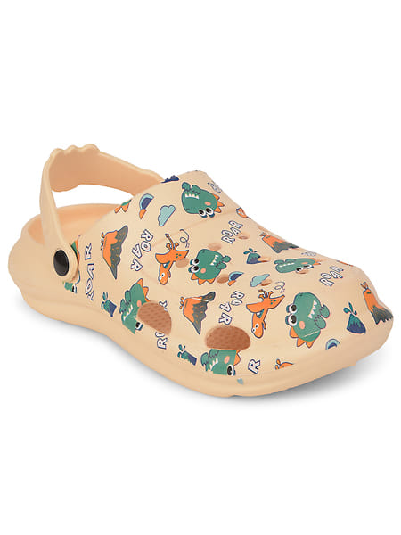 Buy Liberty A-HA ALEX-K2E Beige Casual Clogs For Kids on EMI