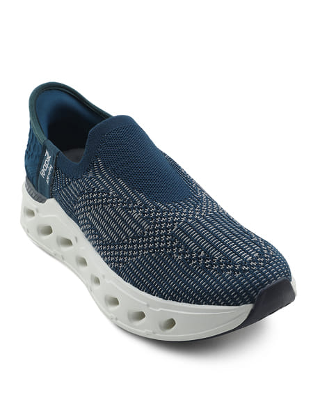 Buy Liberty Leap7X AIRFLOW-1 Teal Blue Sports Walking Shoes Non Lacing for Mens on EMI