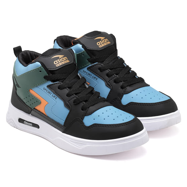 Buy Asian Men Casual Sneaker (Black) on EMI