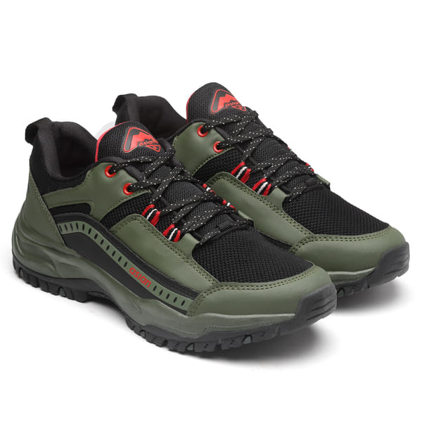 Buy Asian Men Trekking Shoes (Olive) on EMI
