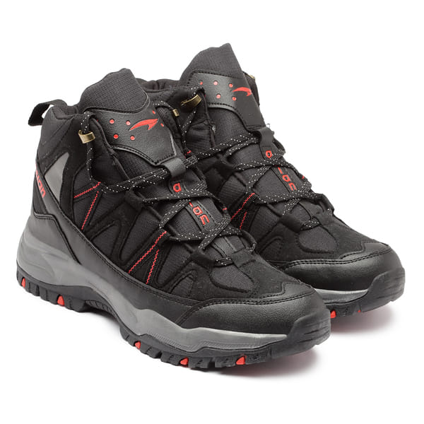 Buy Asian Men Trekking Shoes (Black) on EMI