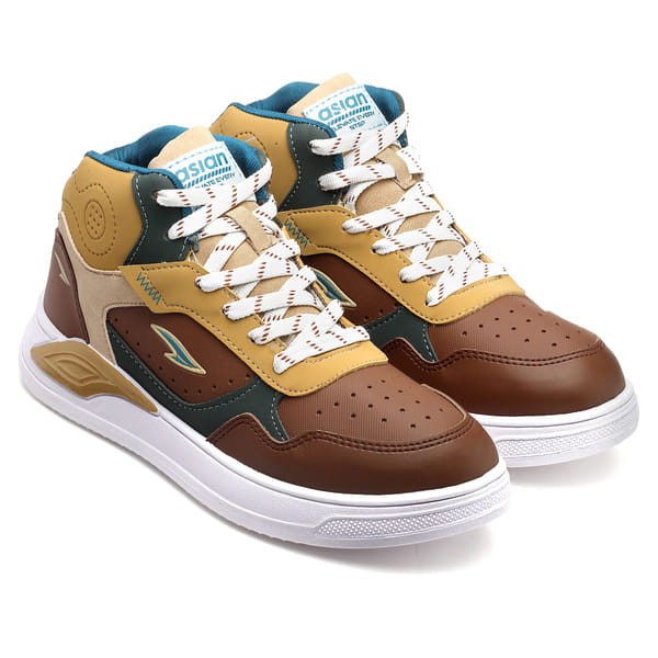 Buy Asian Men Casual Sneaker (Brown) on EMI