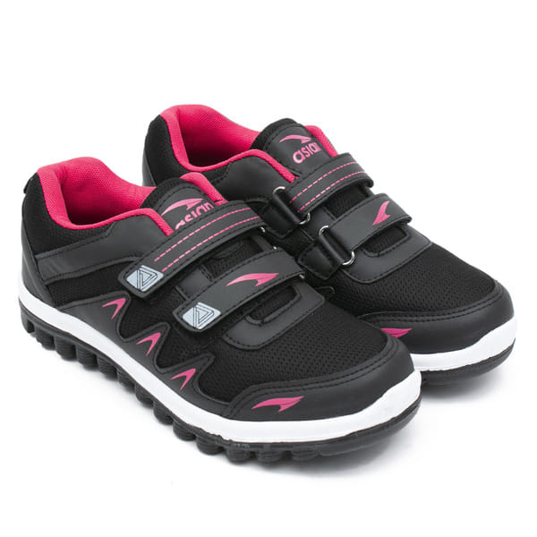 Buy Asian Women Running Sports Shoes (Black) on EMI