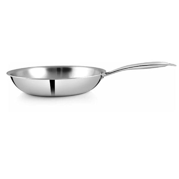 Buy Pigeon Elite Stainless Steel Triply Fry Pan 26 cm, Gas Stove and Induction Compatible on EMI