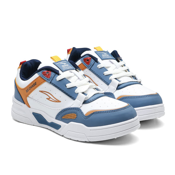 Buy Asian Men Casual Shoes (Wht Slate Mustard) on EMI