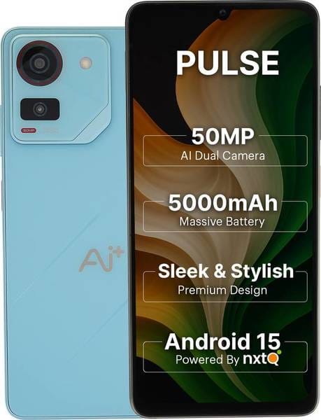Buy Ai+ Pulse (Blue, 64 GB)  (4 GB RAM) on EMI