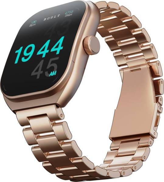 GOBOULT Trail 2.01″ 3D Curved HD Display, Working Crown, 190+ Watch Faces, Health Track Smartwatch