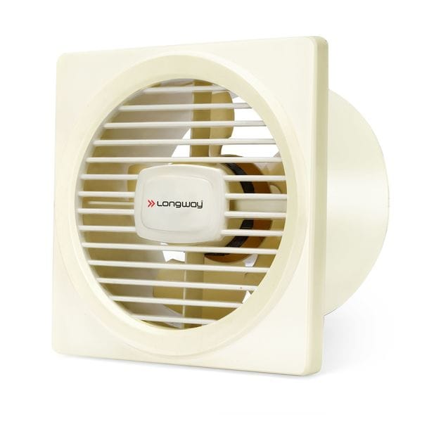 Buy Longway Gusto 6 Inch 150 mm Energy Efficient Exhaust Fan | High Speed Powerful Motor | Noiseless Operation & Easy to Clean | Suitable for Bathroom, Kitchen, Office | 2 Years Warranty (Ivory) on EMI